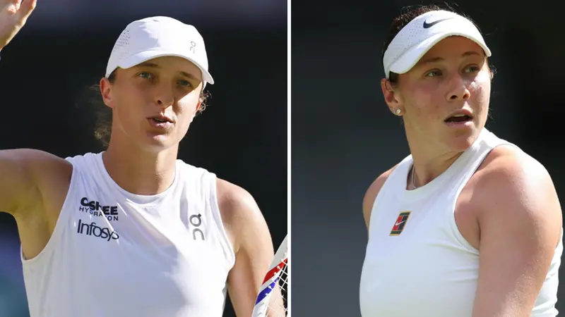 Iga Swiatek e Amanda Anisimova si sfideranno nella finale femminile - Foto Epa