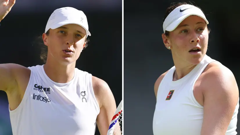 Iga Swiatek e Amanda Anisimova si sfideranno nella finale femminile - Foto Epa