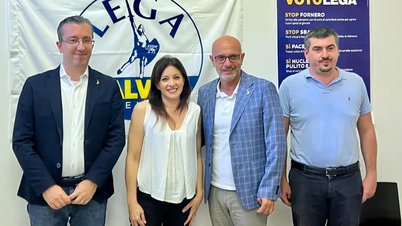 La delegazione Lega