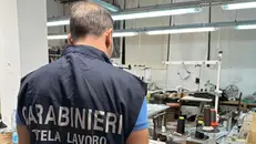 L'ispezione dei carabinieri