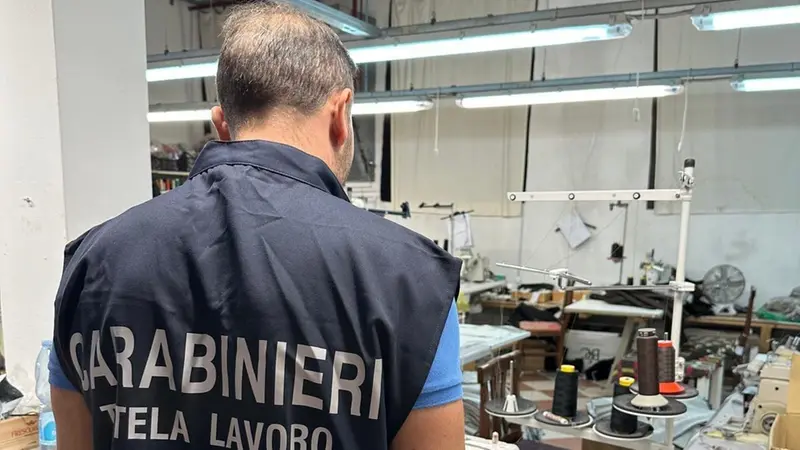 L'ispezione dei carabinieri