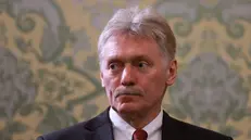 epa12088241 Kremlin spokesman Dmitry Peskov attends a meeting between Russia's president and Vietnam's Communist Party General Secretary in Moscow, Russia, 10 May 2025, during celebrations of the 80th anniversary of the Soviet Union's victory over Nazi Germany during World War II. EPA/ANTON VAGANOV / POOL