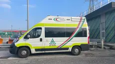 Un automezzo di Autostrade Alto Adriatico