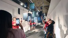 L'inaugurazione della mostra Medee