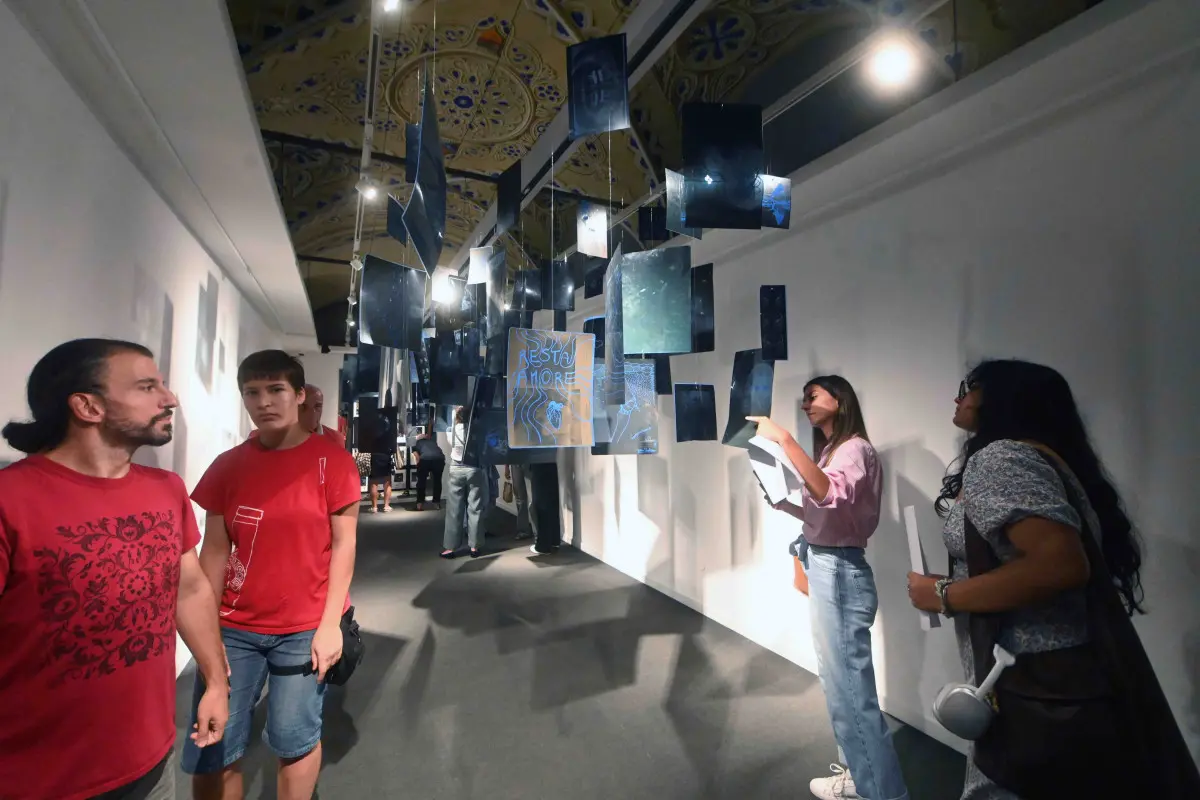 L'inaugurazione della mostra Medee
