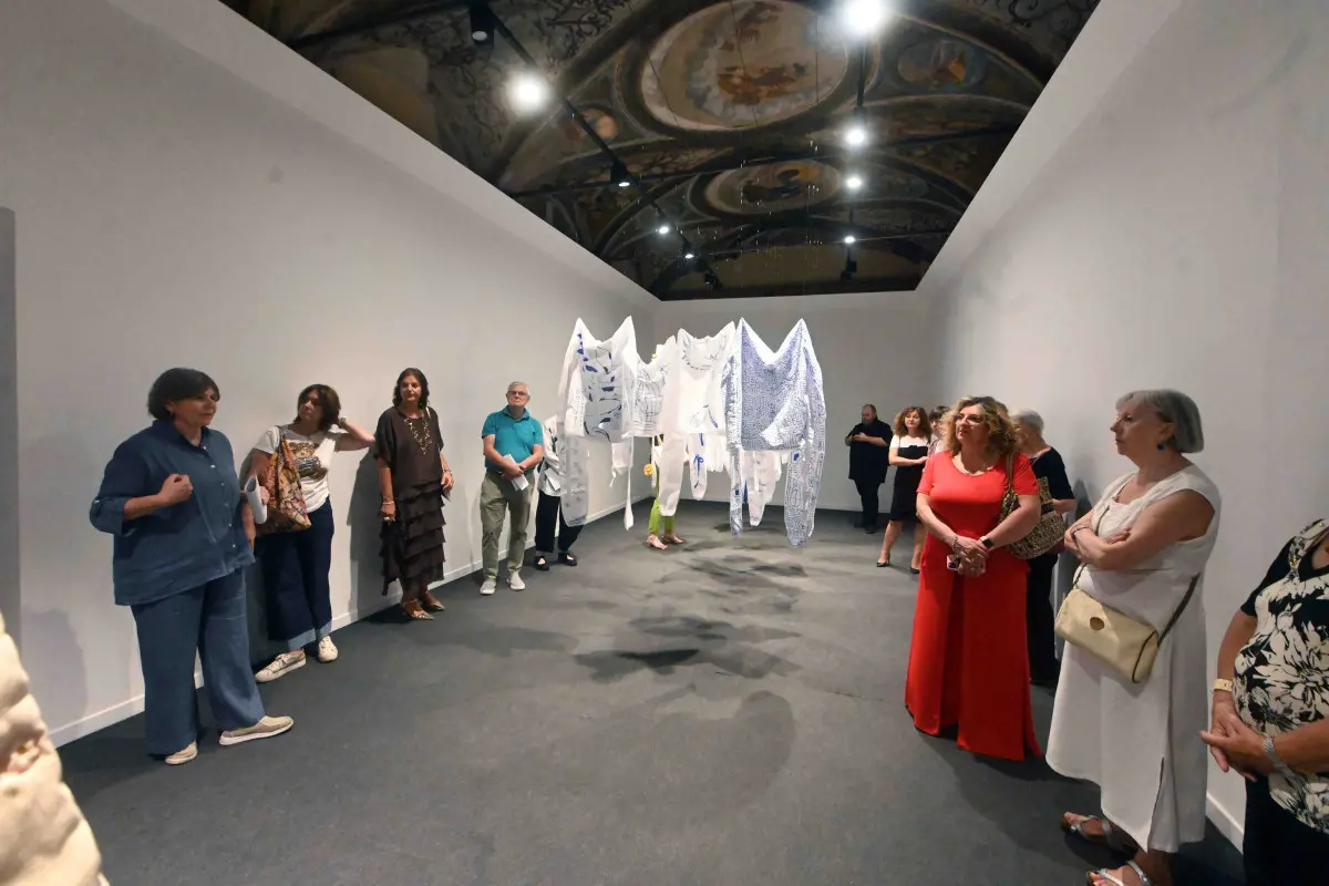 L'inaugurazione della mostra Medee