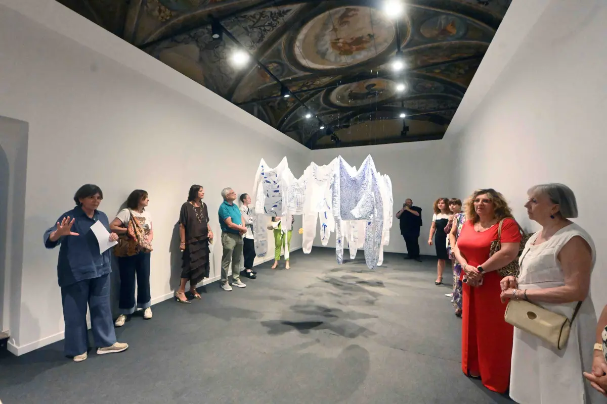 L'inaugurazione della mostra Medee