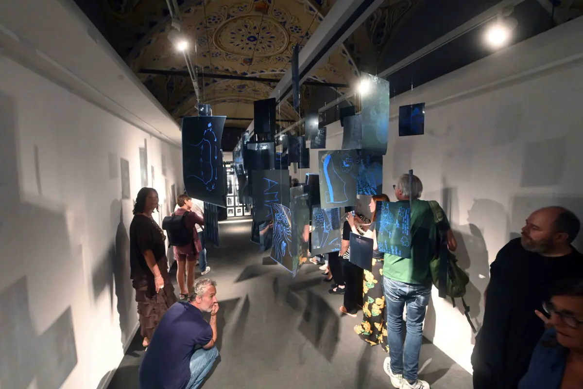 L'inaugurazione della mostra Medee