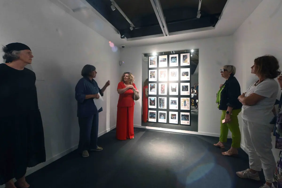 L'inaugurazione della mostra Medee
