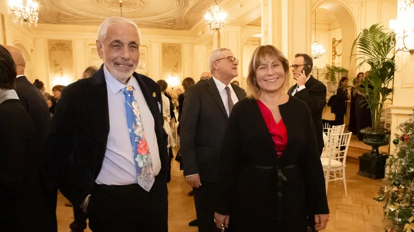 Tommaso Dragotto, patron di Sicily by car, e la moglie Marcella Cannariato, ex componente del Consiglio d'indirizzo della Fondazione del Teatro Massimo di Palermo.