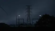 Una centrale elettrica