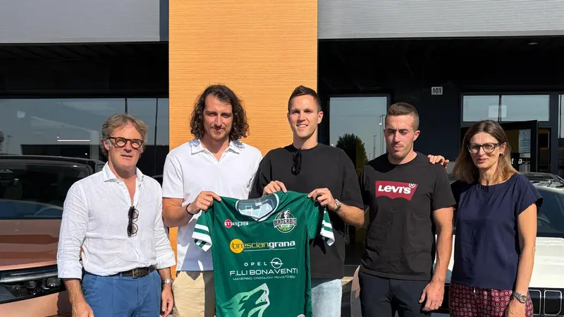 La presentazione dei due giocatori di Manerbio
