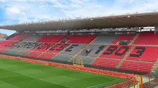 Lo stadio Zini a Cremona - Foto sporteimpianti.it