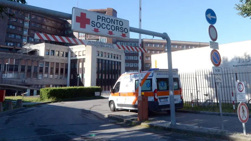 Il pronto soccorso dell’Ospedale Civile - © www.giornaledibrescia.it