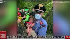 Le immagini diffuse dalla Rai nei giorni del ritrovamento