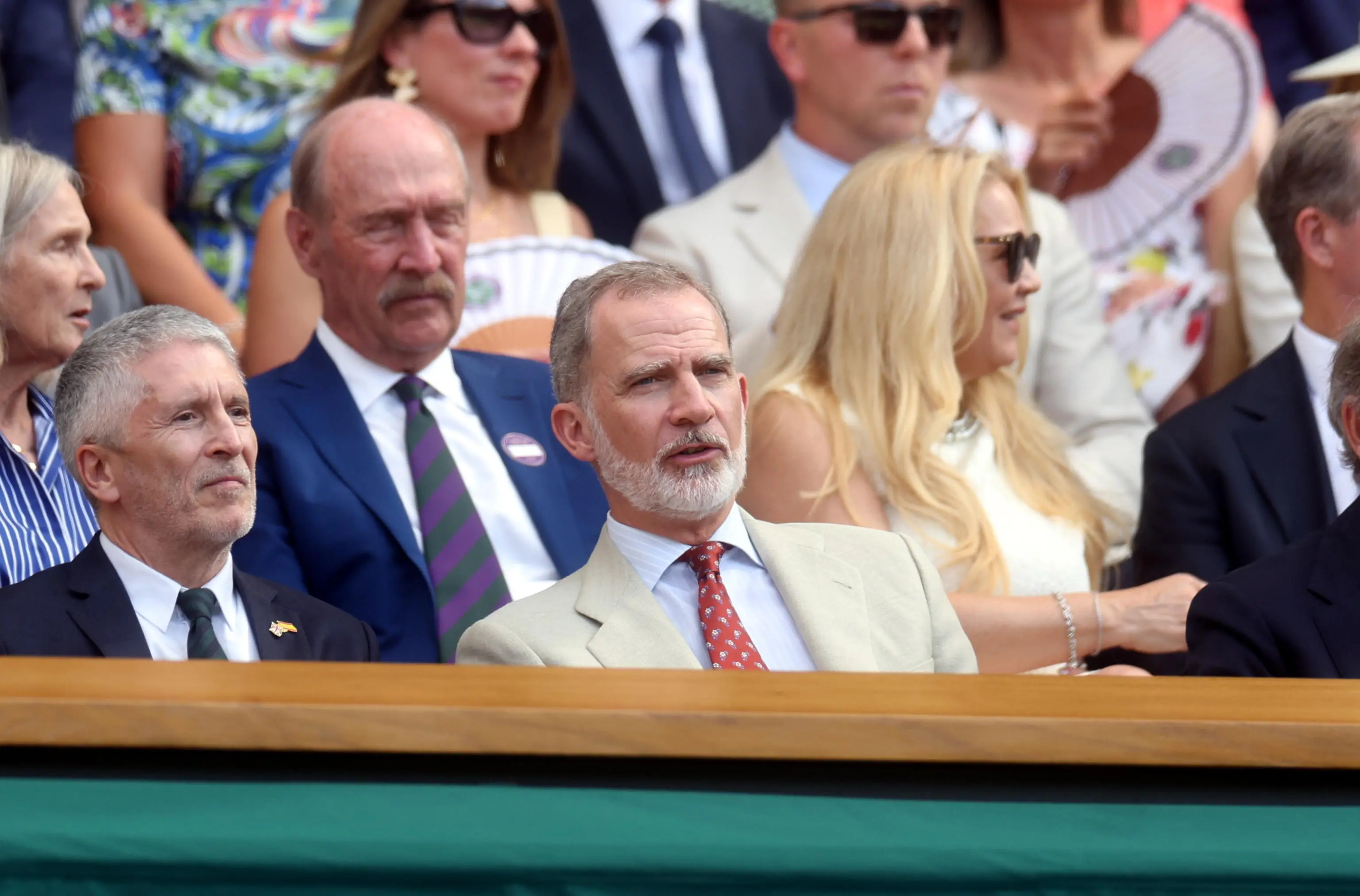 Sinner-Alcaraz finale Wimbledon spalti
