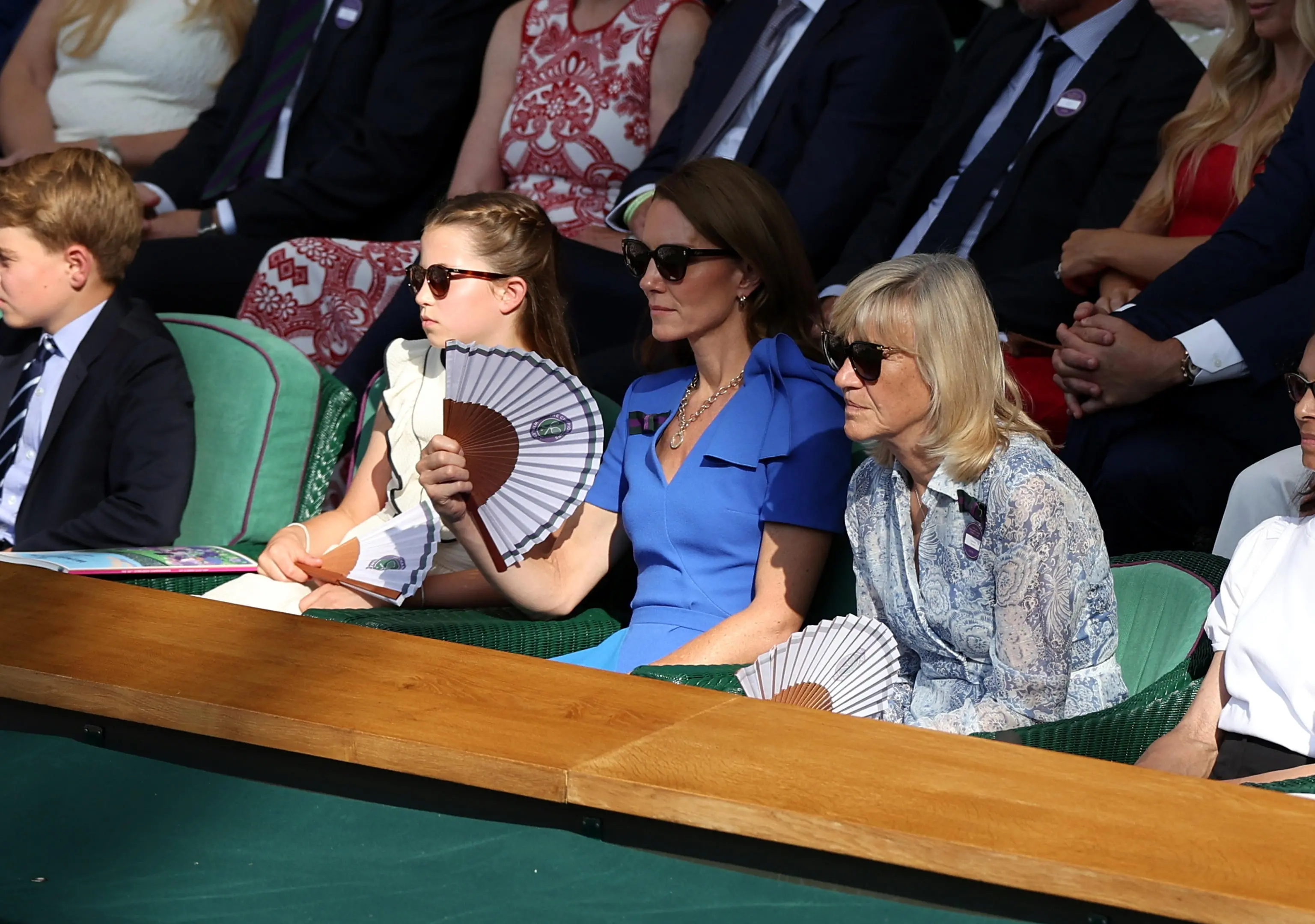 Sinner-Alcaraz, i vip e i royal sugli spalti di Wimbledon