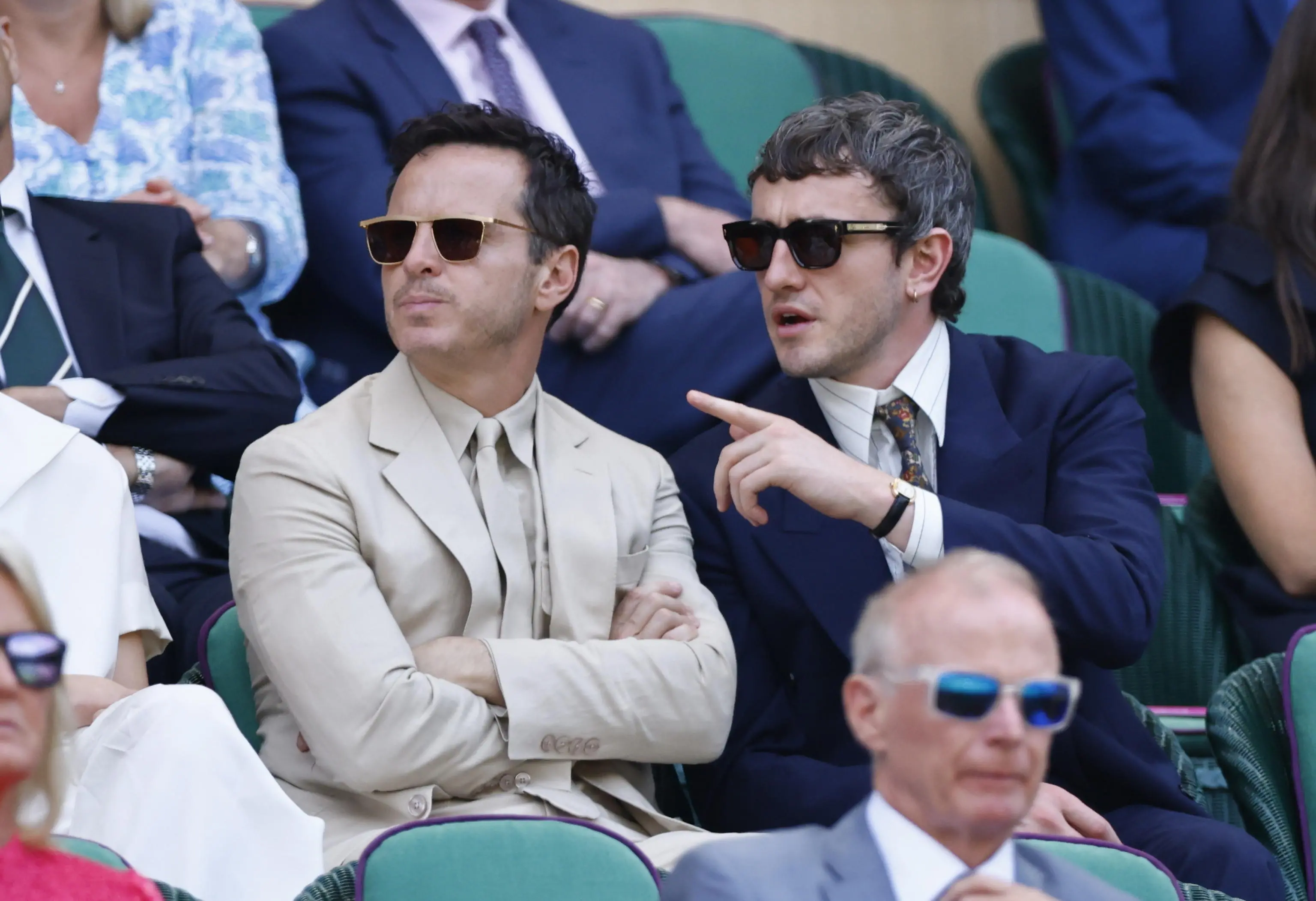 Sinner-Alcaraz, i vip e i royal sugli spalti di Wimbledon