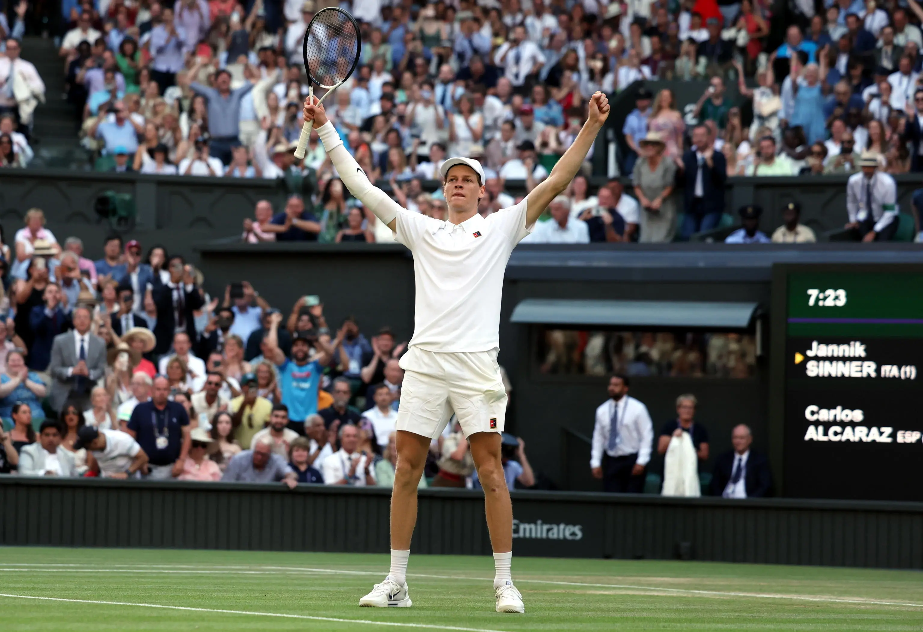 Wimbledon 2025, Sinner-Alcaraz: gli scatti della finale del singolare maschile