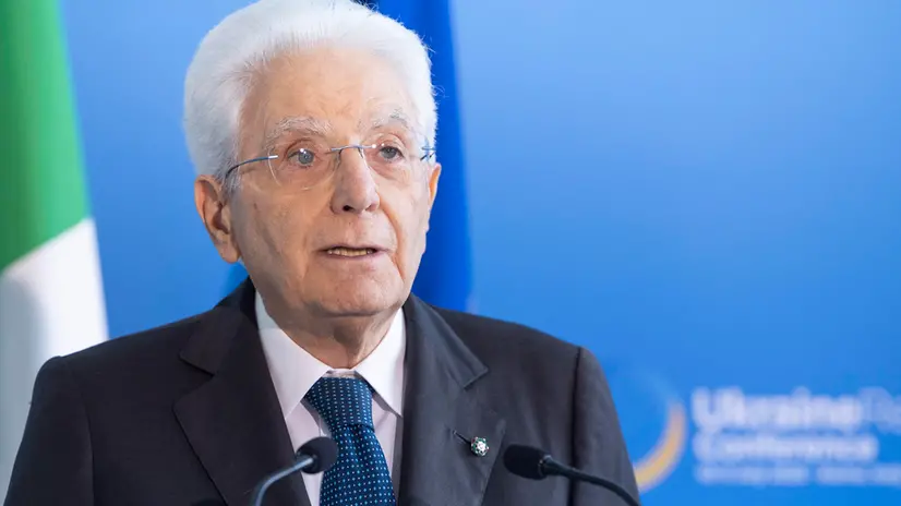 Il Presidente della Repubblica Sergio Mattarella in occasione della “Conferenza sulla ripresa dell’Ucraina 2025” (foto di Francesco Ammendola - Ufficio per la Stampa e la Comunicazione della Presidenza della Repubblica)