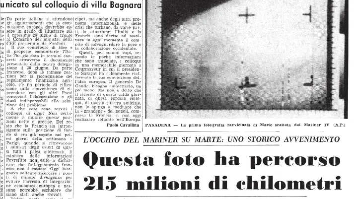 La pagina del 15 luglio 1965