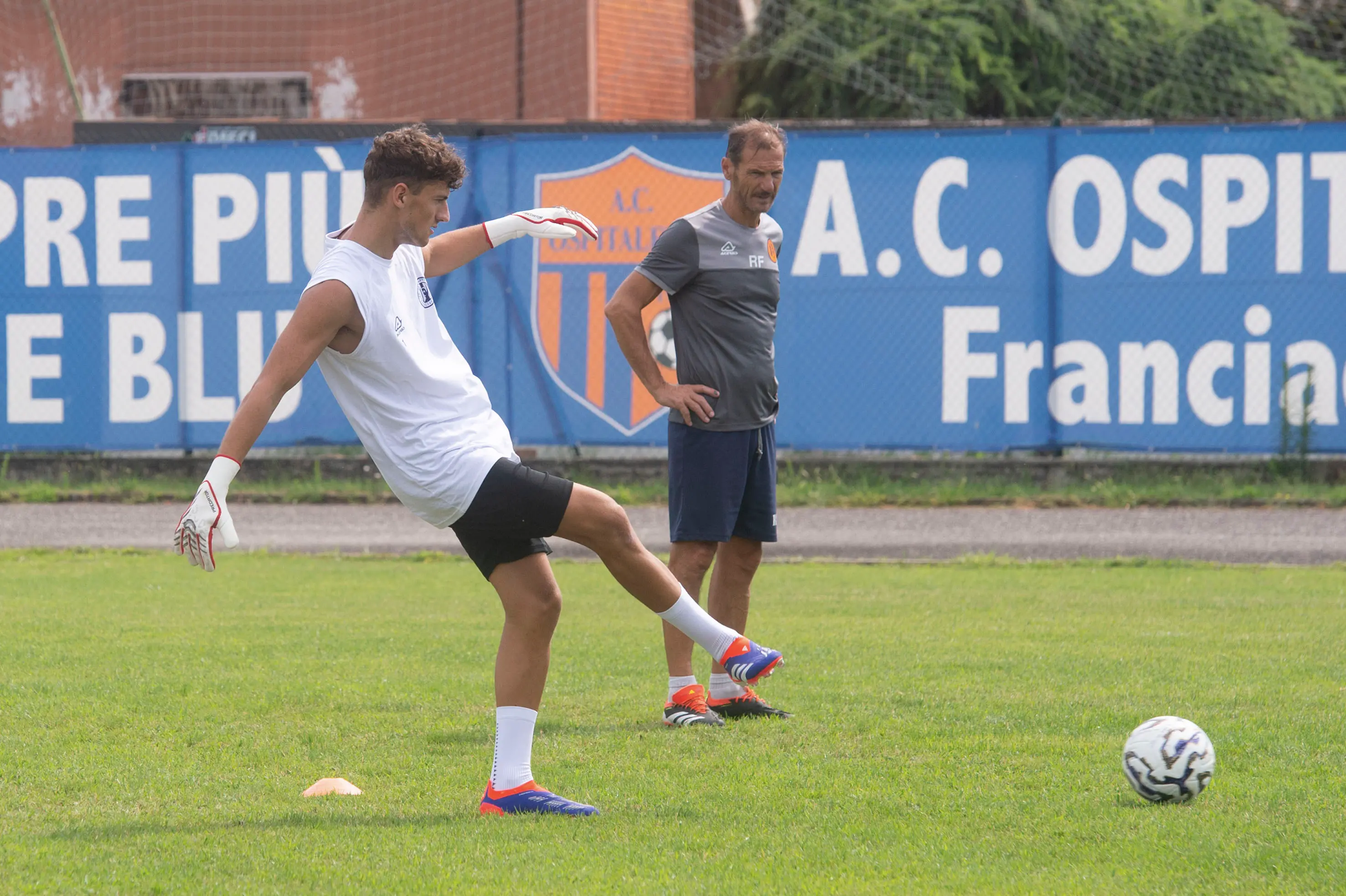 SPORT CALCIO OSPITALETTO SERIE C PRIMO RADUNU E ALLENAMENTO OSPITALETTO NELLA FOTO MOMENTI DELL’ALLENAMENTO 14-07-2025 PIERPAOLO PAPETTI AGENZIA NEWREPORTER