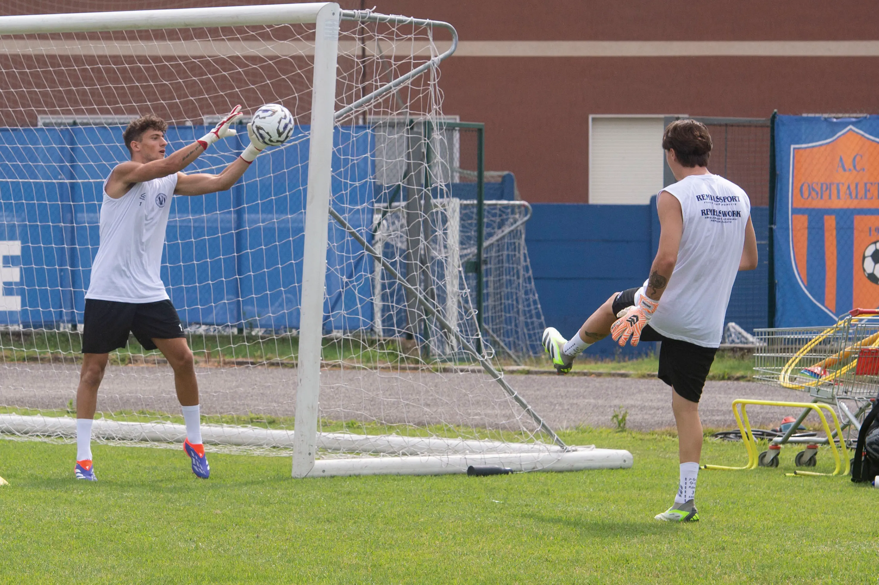 SPORT CALCIO OSPITALETTO SERIE C PRIMO RADUNU E ALLENAMENTO OSPITALETTO NELLA FOTO MOMENTI DELL’ALLENAMENTO 14-07-2025 PIERPAOLO PAPETTI AGENZIA NEWREPORTER