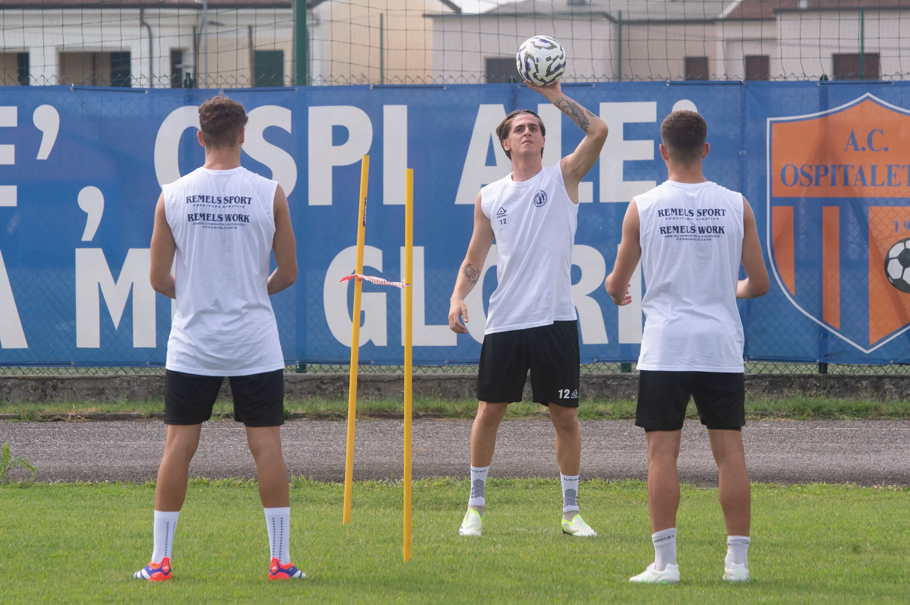 SPORT CALCIO OSPITALETTO SERIE C PRIMO RADUNU E ALLENAMENTO OSPITALETTO NELLA FOTO MOMENTI DELL’ALLENAMENTO 14-07-2025 PIERPAOLO PAPETTI AGENZIA NEWREPORTER