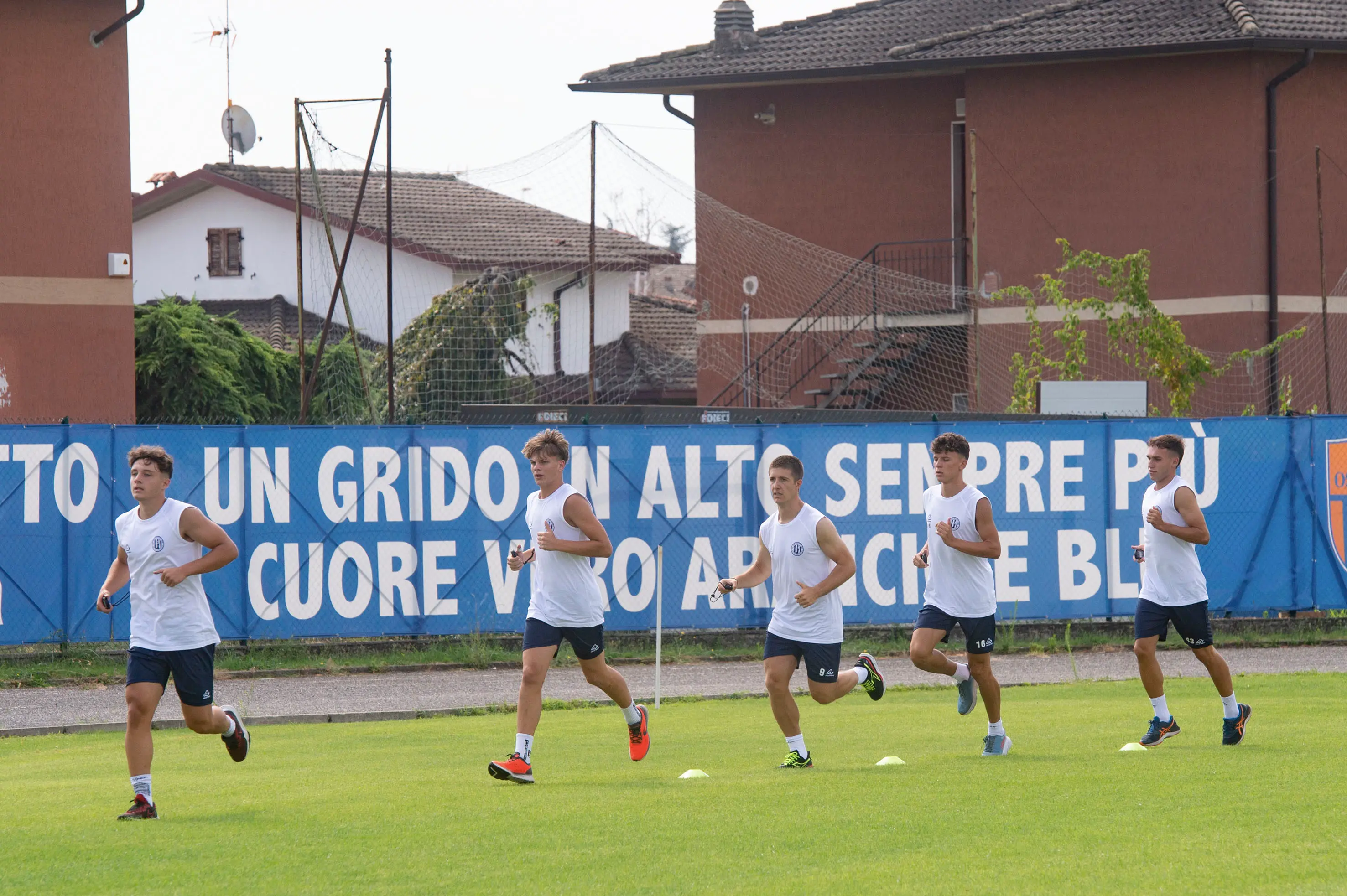 SPORT CALCIO OSPITALETTO SERIE C PRIMO RADUNU E ALLENAMENTO OSPITALETTO NELLA FOTO MOMENTI DELL’ALLENAMENTO 14-07-2025 PIERPAOLO PAPETTI AGENZIA NEWREPORTER
