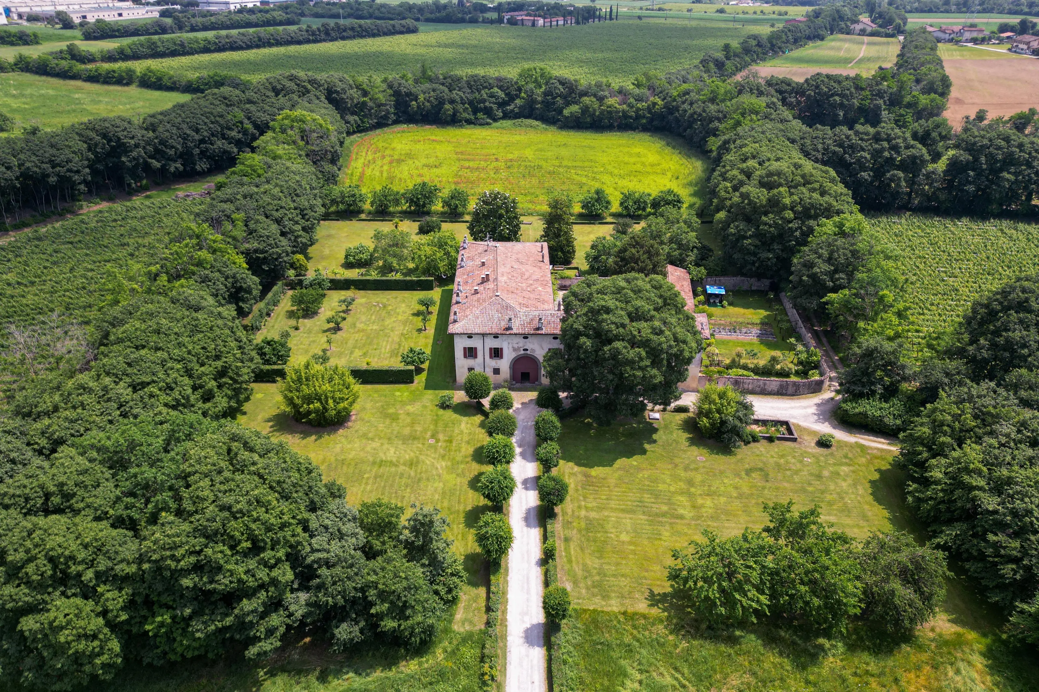 La villa del XVIII a Paderno Franciacorta è in vendita