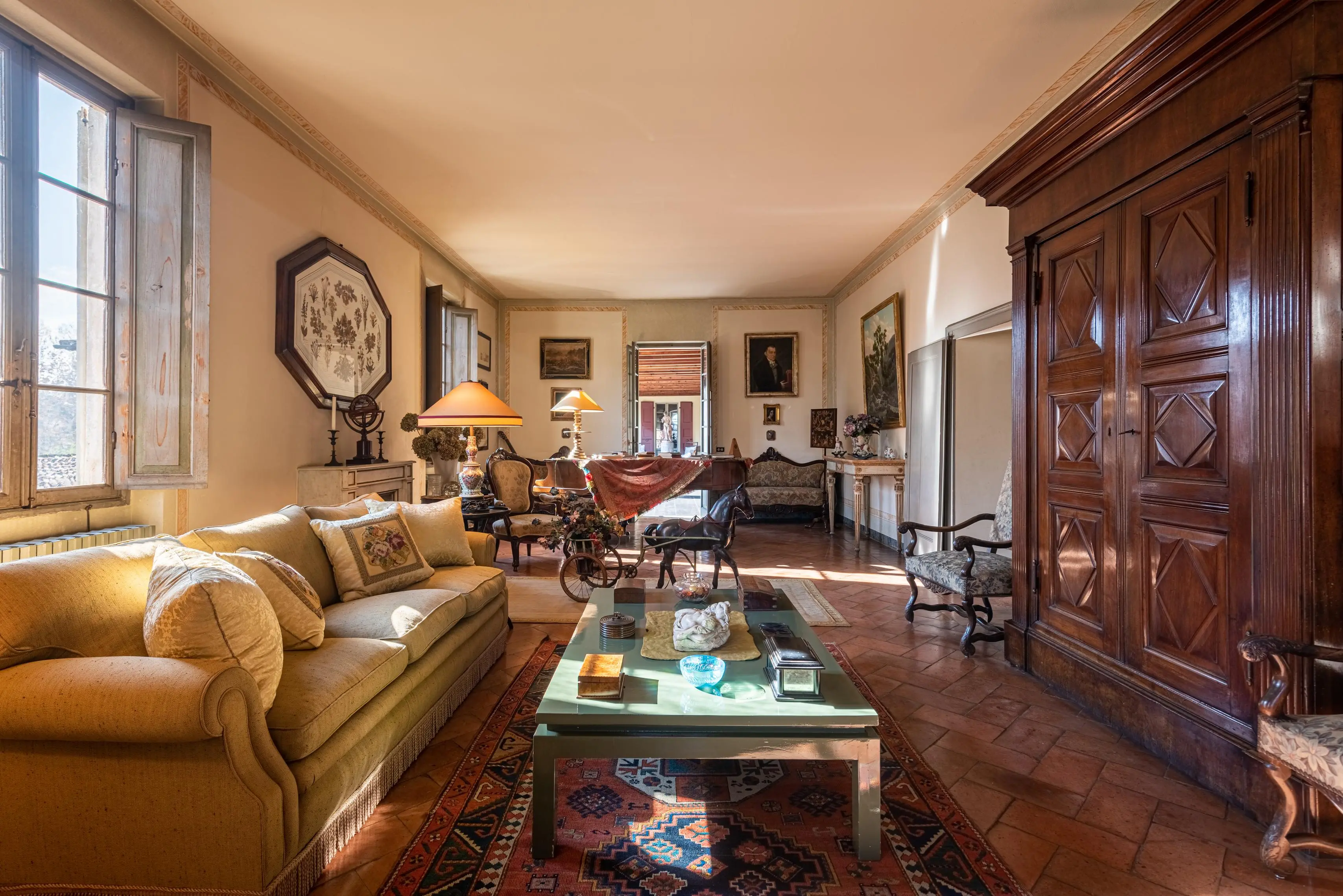 La villa del XVIII a Paderno Franciacorta è in vendita
