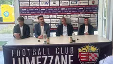 La conferenza stampa che apre la stagione del Lumezzane © www.giornaledibrescia.it