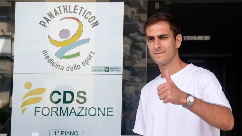 SPORT CALCIO BRESCIA SERIE C PANATHLETICON VISITE MEDICHE US BRESCIA PRIMO GIORNO NELLA FOTO ALBERTO DE FRANCESCO 14-07-2025 PIERPAOLO PAPETTI AGENZIA NEWREPORTER