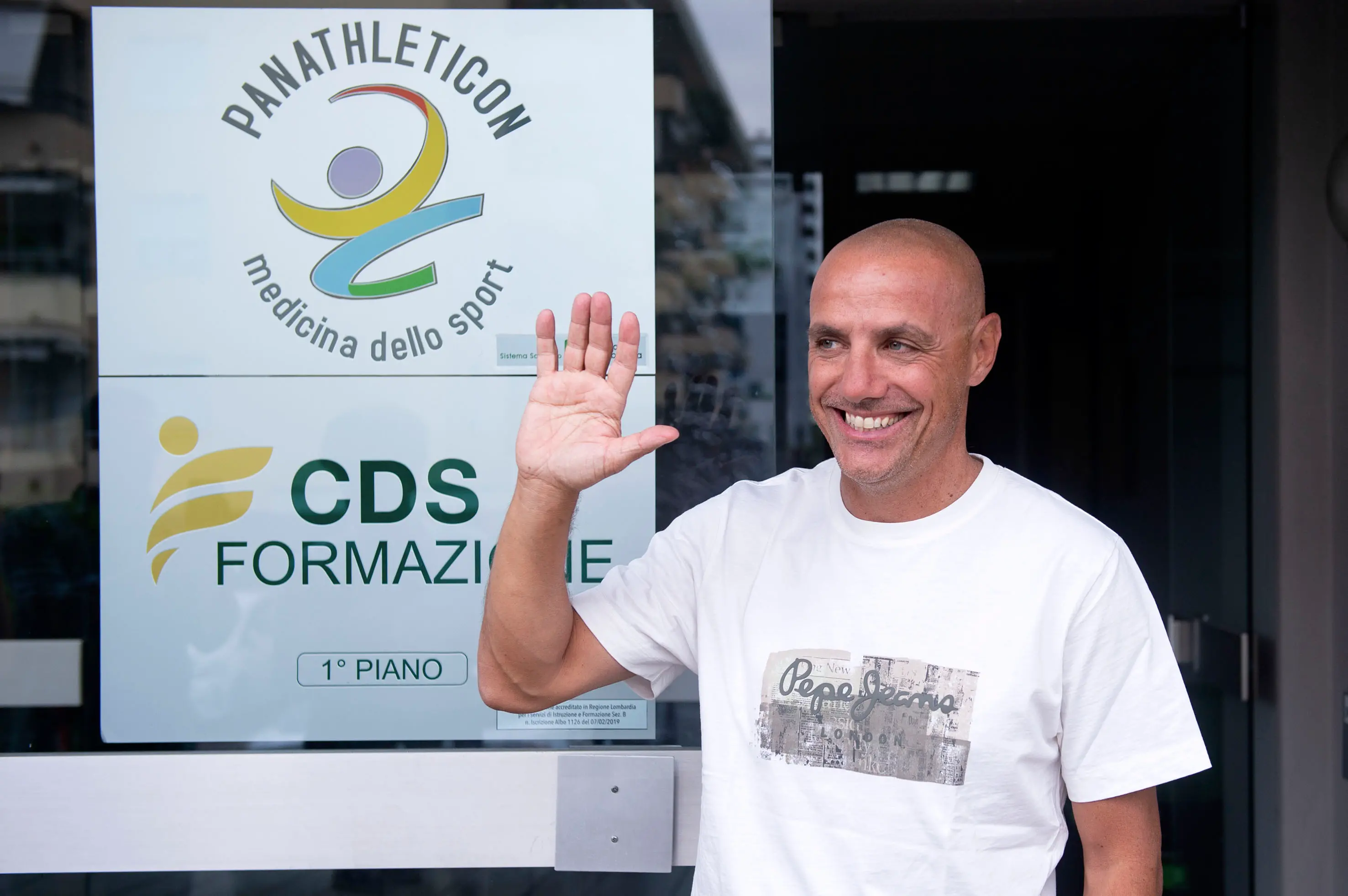 SPORT CALCIO BRESCIA SERIE C PANATHLETICON VISITE MEDICHE US BRESCIA PRIMO GIORNO NELLA FOTO EMANUELE FILIPPINI 14-07-2025 PIERPAOLO PAPETTI AGENZIA NEWREPORTER