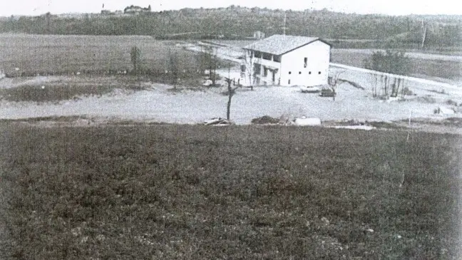 La zona dove venne fondato il Campo da tiro