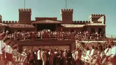 Il giorno dell'apertura di Gardaland il 19 luglio 1975