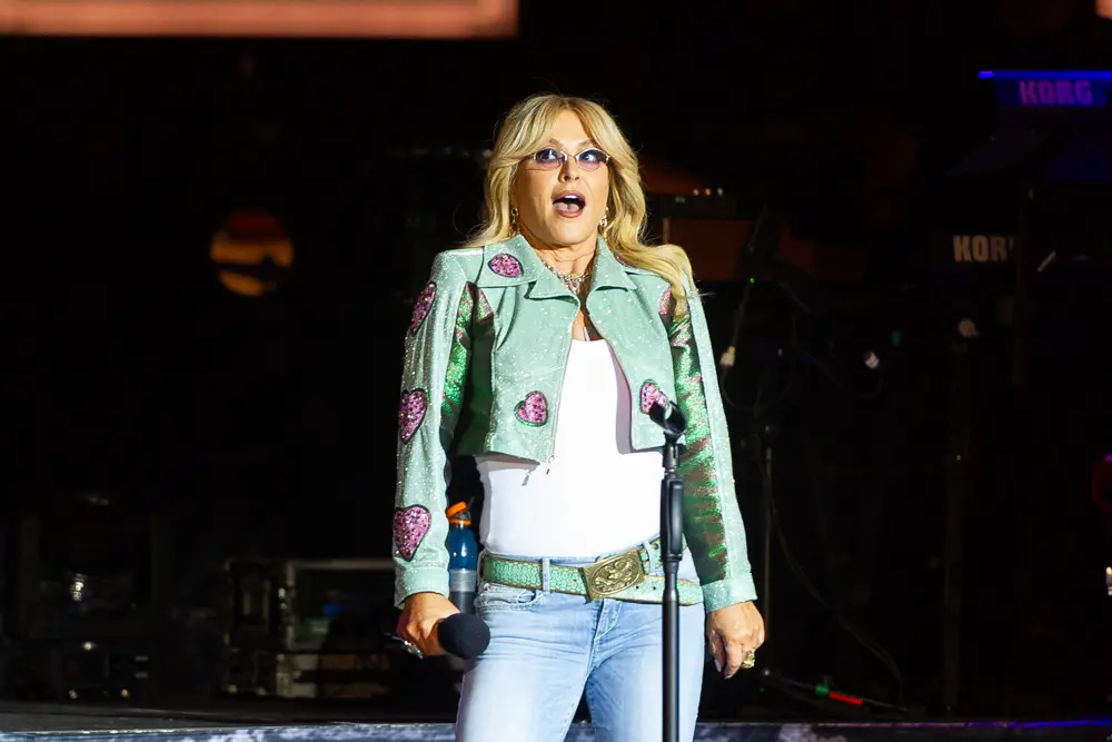 Anastacia al festival di musica Tener-a-mente
