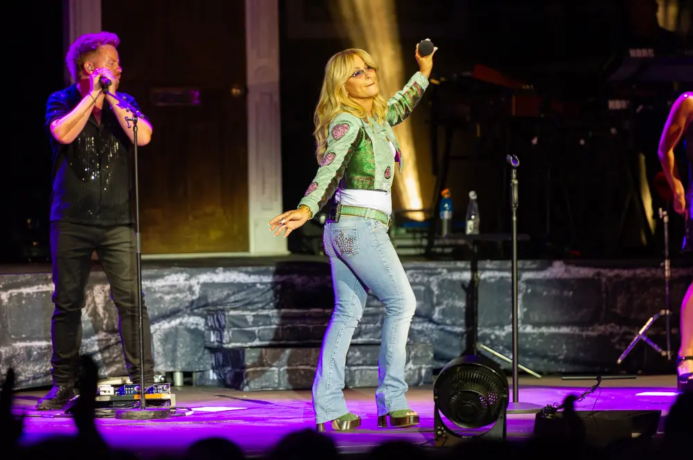 Anastacia al festival di musica Tener-a-mente