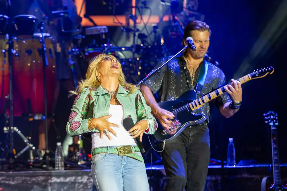 Anastacia al festival di musica Tener-a-mente