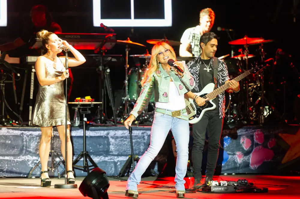 Anastacia al festival di musica Tener-a-mente