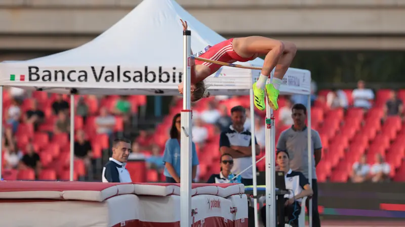 Sport Atletica Gran Prix Brescia 2025 Campo Sportivo Gabre Gabric nella foto patterson alto femminile 15/07/2025 Comincini@newreporter