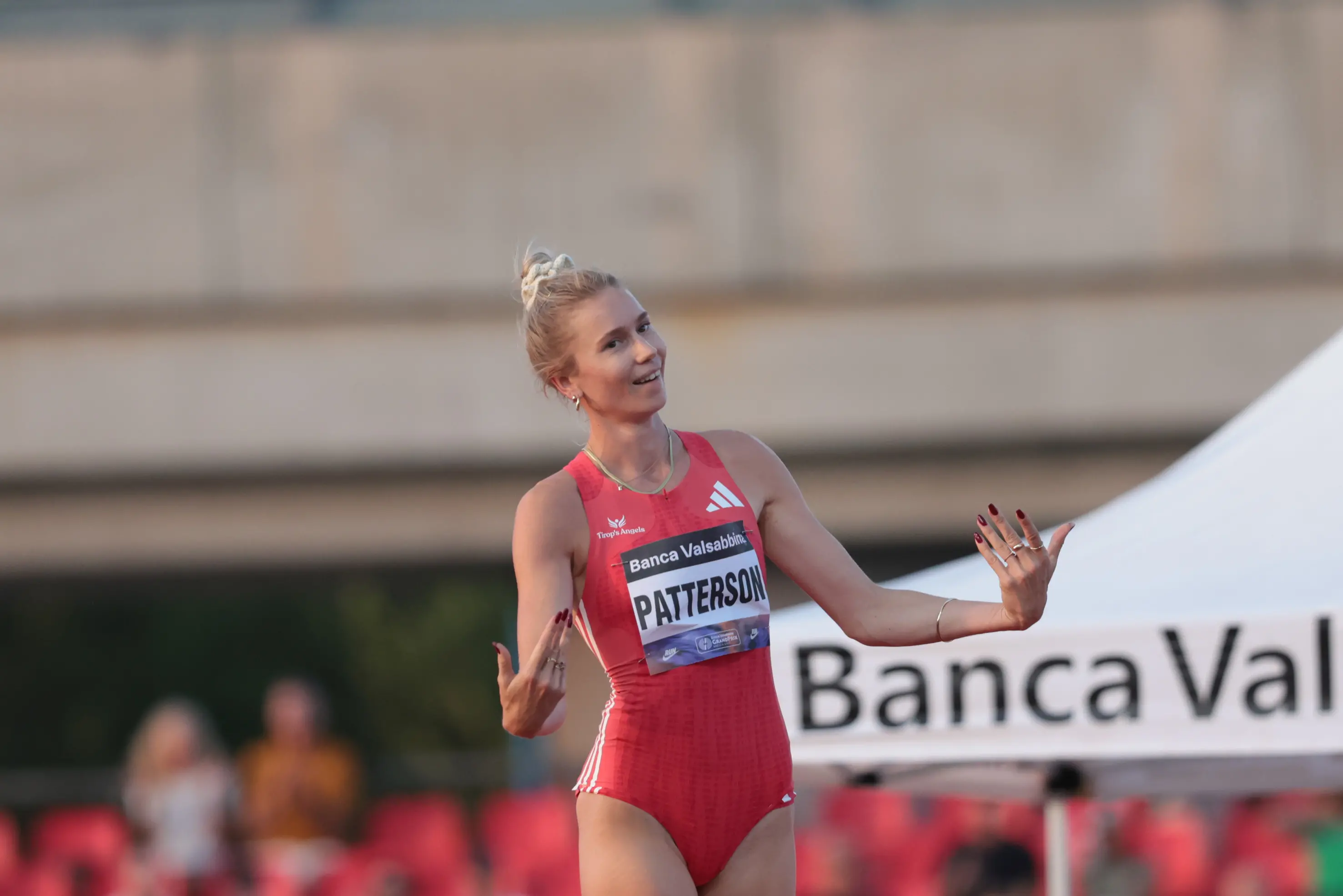 Sport Atletica Gran Prix Brescia 2025 Campo Sportivo Gabre Gabric nella foto patterson alto femminile 15/07/2025 Comincini@newreporter