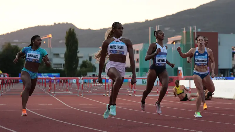 Grand Prix, i 100 metri femminili