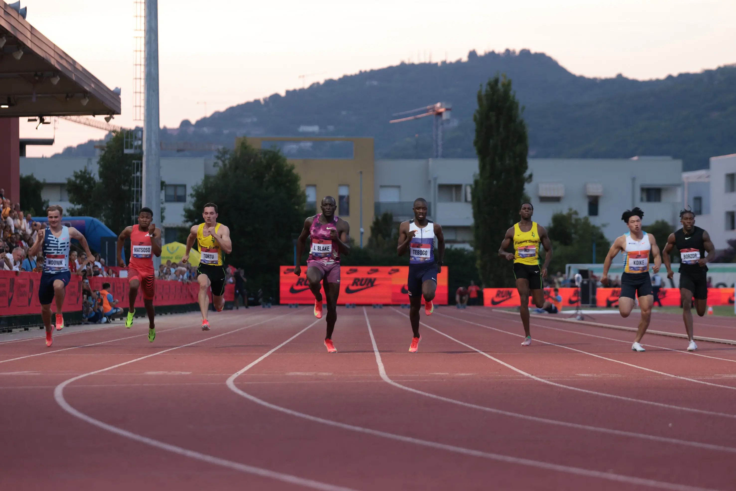 Grand Prix, i 100 metri maschili