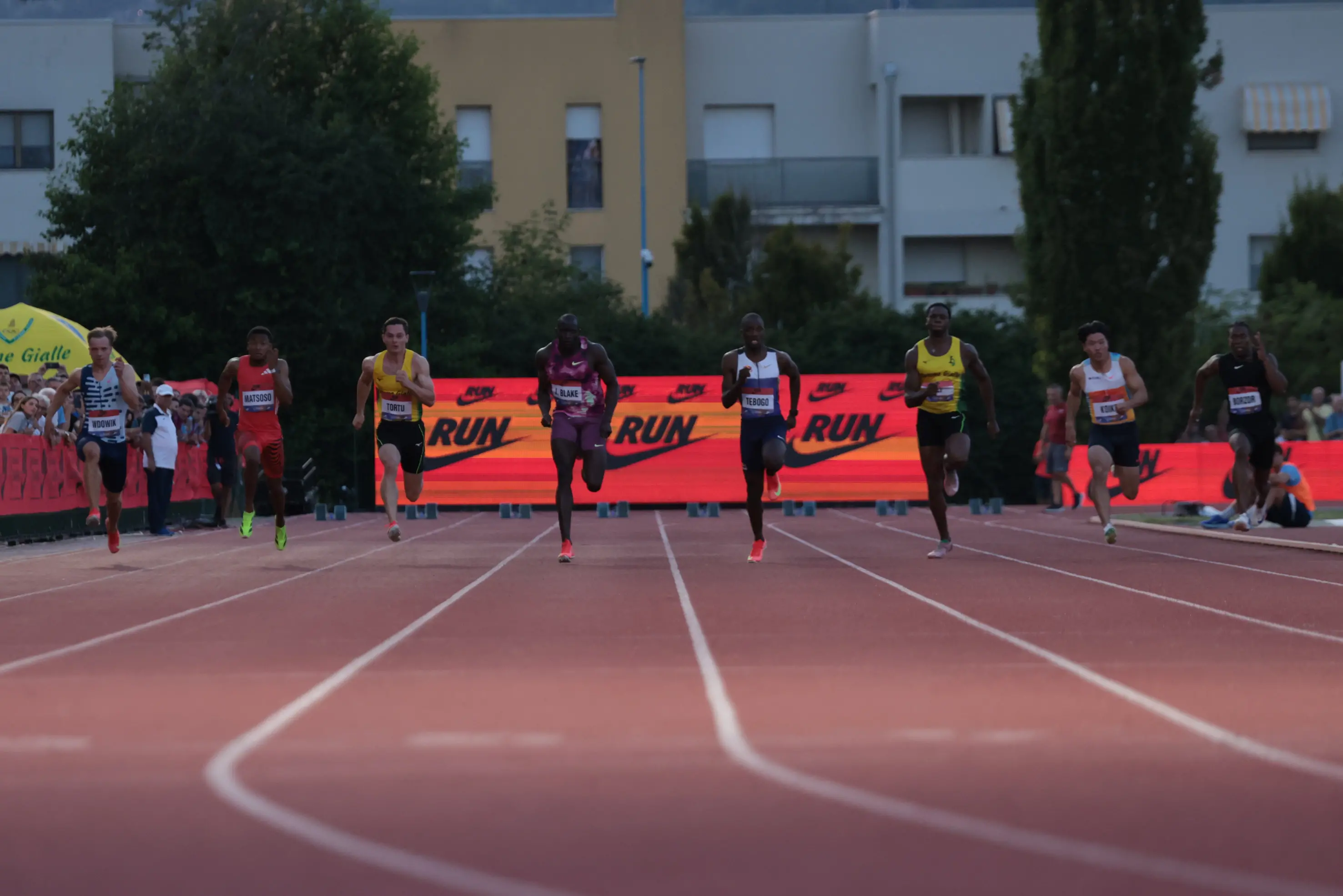 Grand Prix, i 100 metri maschili