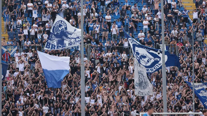 La Curva Nord del Brescia - Foto New Reporter Comincini © www.giornaledibrescia.it