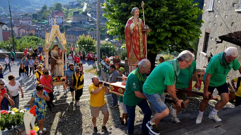 Uno dei momenti clou del Palio dell'Oca di Polaveno - © www.giornaledibrescia.it