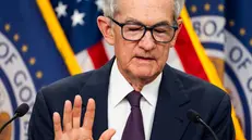 epa12184333 US Federal Reserve Chair Jerome Powell speaks to reporters after the Fed decided to leave interest rates unchanged at the Federal Reserve in Washington, DC, USA, 18 June 2025. President Donald Trump earlier called Powell 'stupid' for not lowering rates. EPA/JIM LO SCALZO
