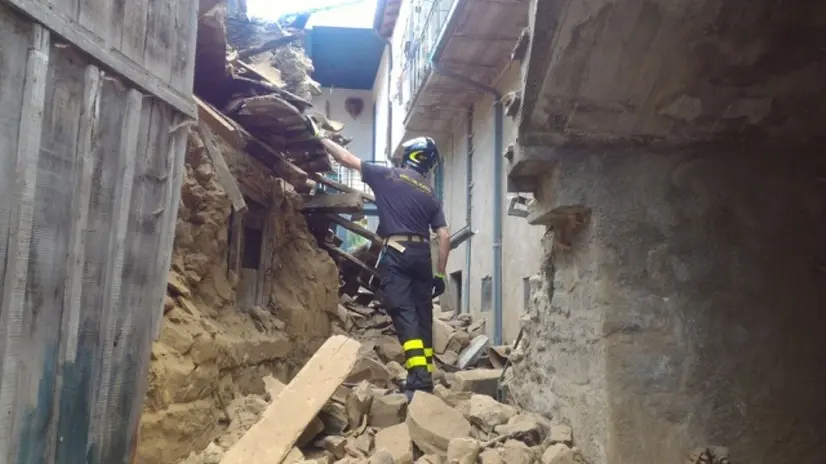 Valle Castellana (Teramo) - danni dopo il sisma del 24 agosto