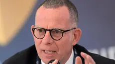 Il presidente Gabriele Fava - Foto Ansa/Fabio Cimaglia